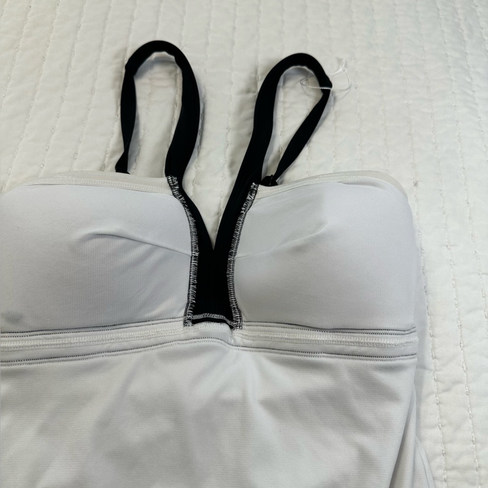 Boden Corsica Black and Ivory Women Swimsuit One Piece Size 10 Regular - Picture 13 of 15